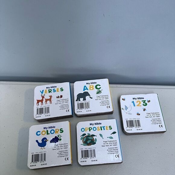 Little Library Bible Books ( 5  Book  Set ) - Picture 2 of 3